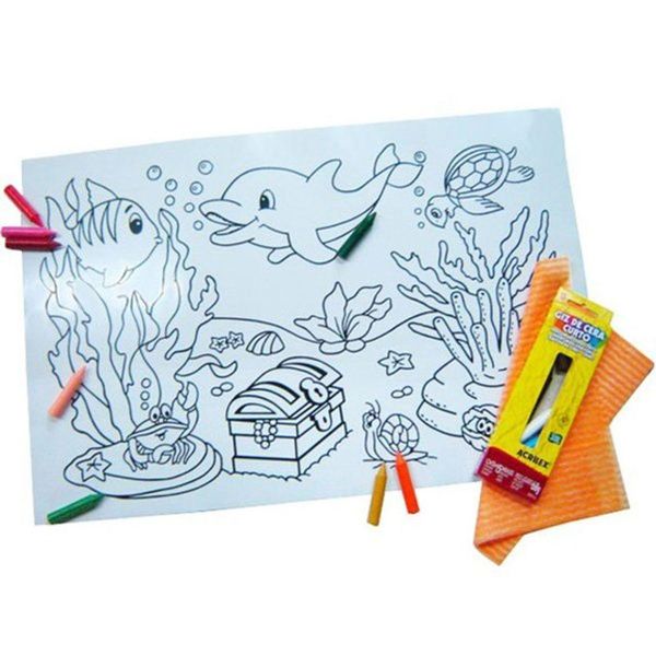 Quadro Mágico - Fundo Do Mar - Kits For Kids