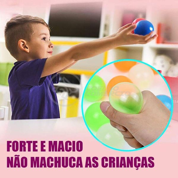 Toy Bolinha Globble Anti Luminosa Fluorecente
