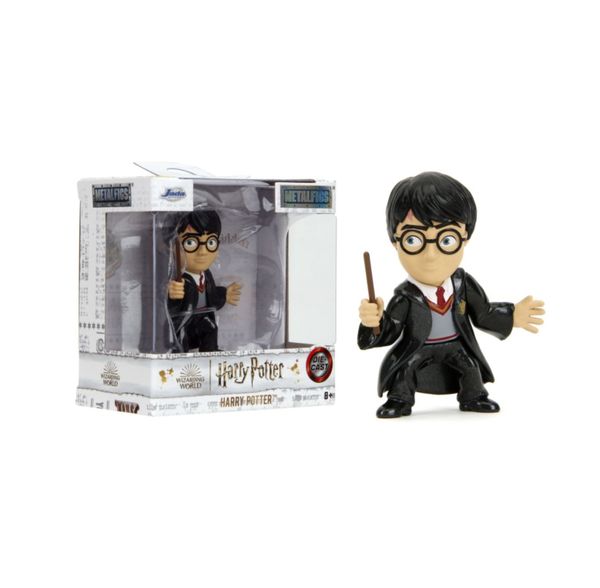Mini Bonecos Harry Potter - 6 cm - Wizarding World - Jada Harry c/ Uniforme Hogwarts