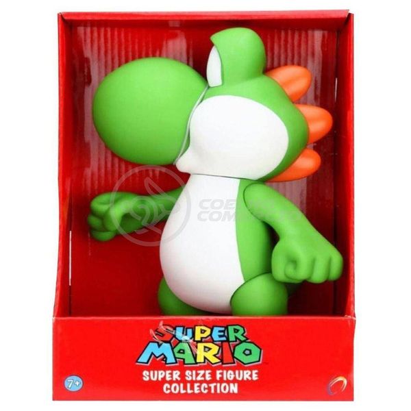 Boneco Action Figure Yoshi Grande Super Size 26Cm - Mario