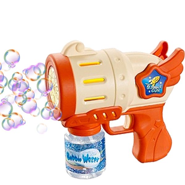 Pistola de Bolhas Automática com Luz Explosão de Bolhas
