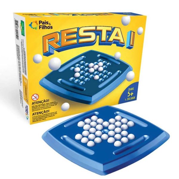 Jogo de Tabuleiro - Resta 1 - Pais & Filhos