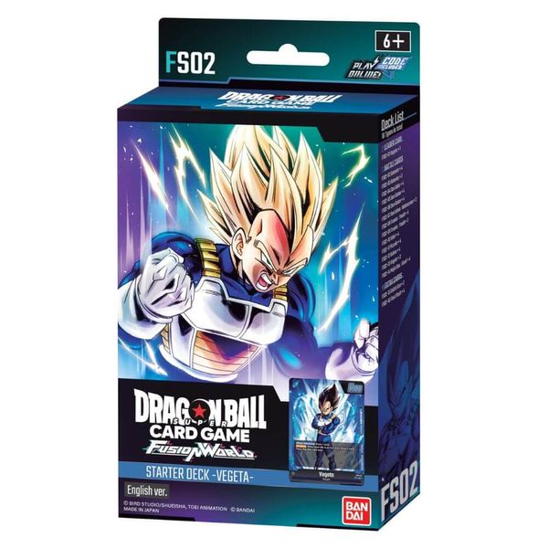Dragon Ball Super Card Game Fusion World - Starter Deck Vegeta FS02 - Bandai