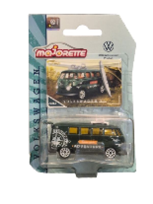 Carrinho VW Kombi T1 Adventure Caique 1:64 - Majorette - Metal BK600524 - 1magnus