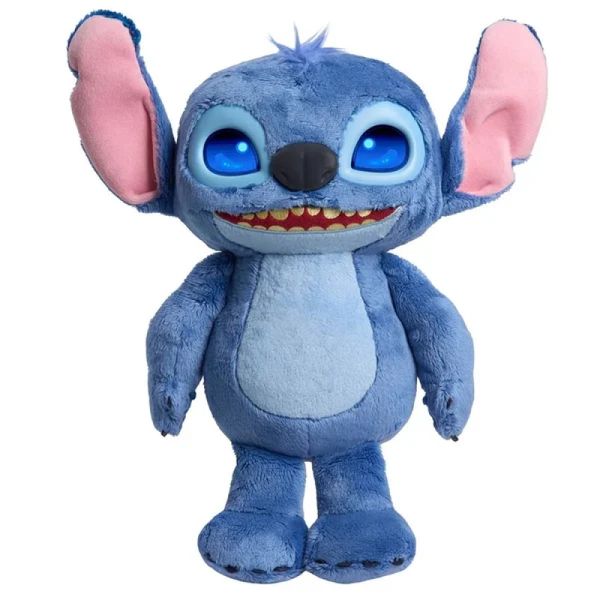 Pelucia Interativa Stitch Com Olhos e Sons Filme Disney
