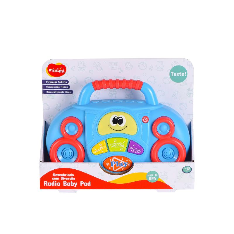 Playset - Radio Boom - Descobrindo com Diversão - Minimi