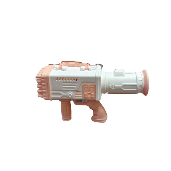 Lança Bolha Sabao Com Luz Diverao Brinquedo Infantil Rosa Folia Imports