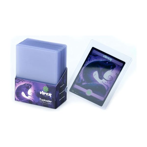 Top Loader Transp. Viper com filme protetor (1 UNIDADE)