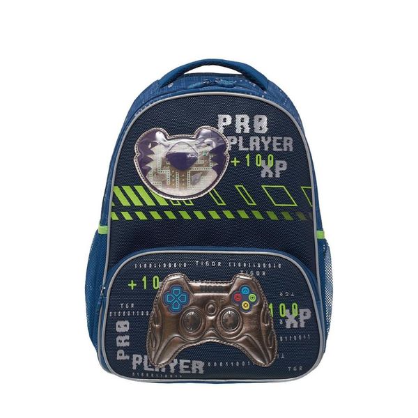 Mochila de Costas Pacific Tigor T Tigre Gamer Azul Único