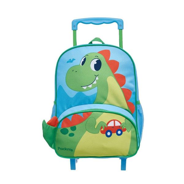 Mochila de Rodinhas Pacific Pack Me Sem Alças Mini Dino Play Único