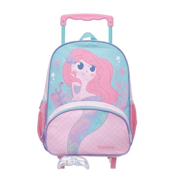 Mochila de Rodinhas Pacific Pack Me Sem Alças Mini Iara Rosa Único