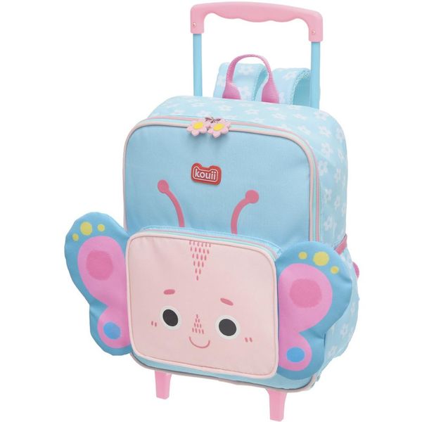 Kit Mochila e Lancheira Kouii Pacific Filhotiis Borboleta Único