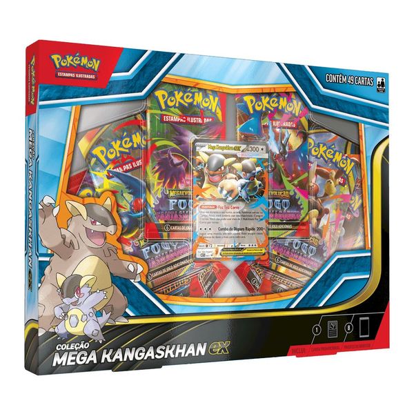 Box Coleção Mega Kangaskhan EX - Pokémon TCG - Copag