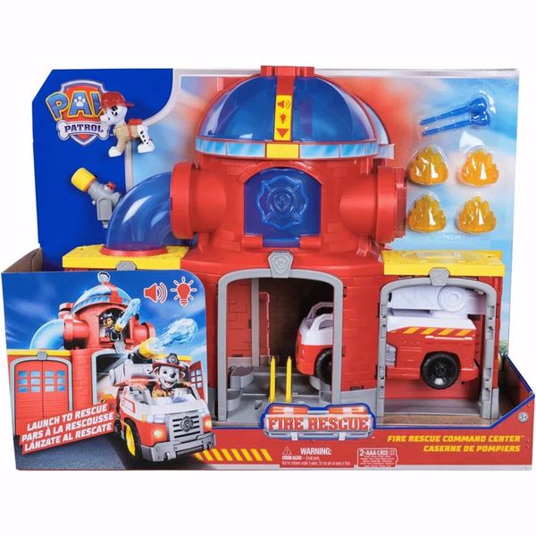 Patrulha Canina Playset Base Estação Com Som e Luz  - 4843 Sunny