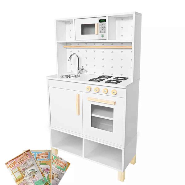 Módulo Crescer Cozinha Infantil Branco