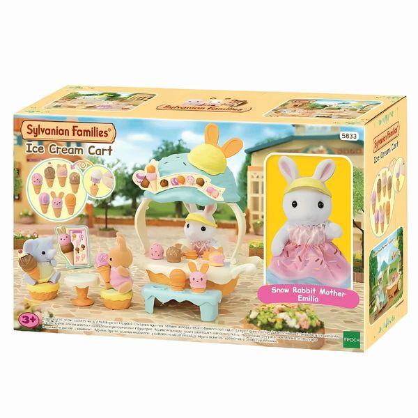 Sylvanian Families - Conjunto Carrinho de Sorvetes - Epoch