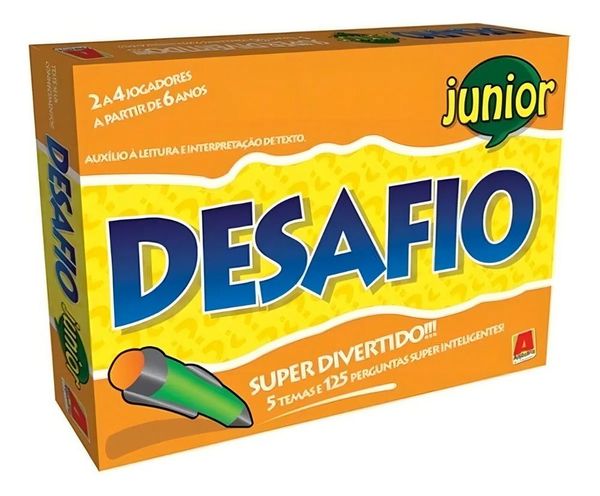 Jogo De Tabuleiro Desafio Junior - Algazarra