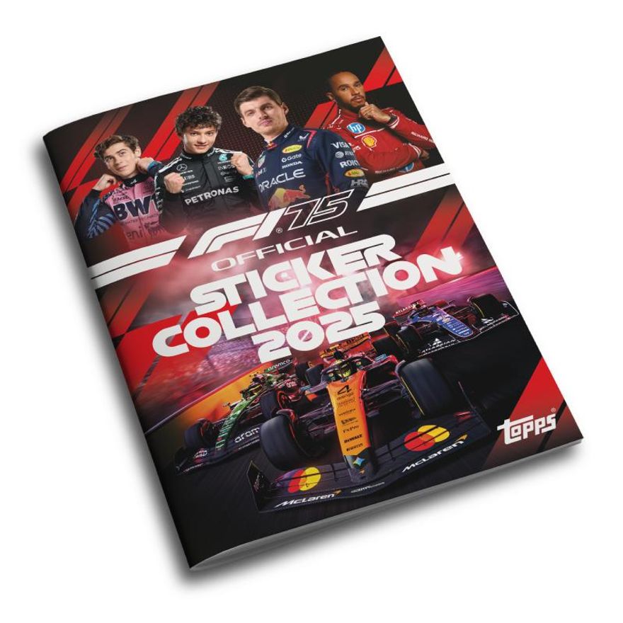 Kit-Album-e-Figurinhas---Formula-1---2025---Completo---Topps-0