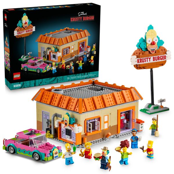 LEGO - Icons - The Simpsons - Krusty Burger - 10352