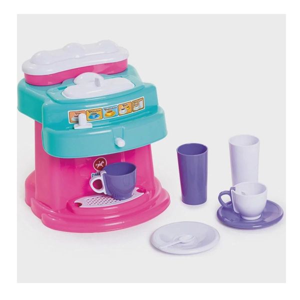 Máquina De Café E Suco Rosa E Verde Tateti 0356