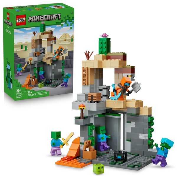 LEGO - Minecraft - Masmorra dos Zumbis - 21587