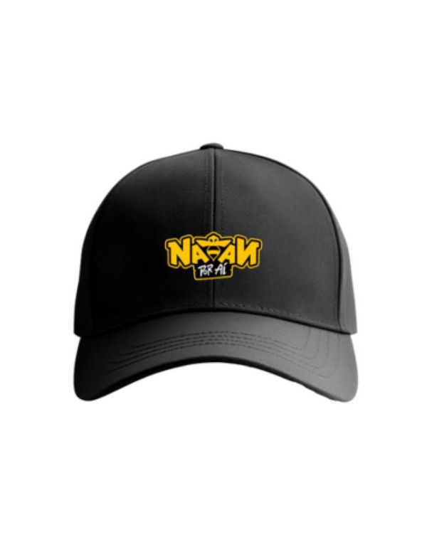 Boné Bordado Preto Natan por Aí Logo?