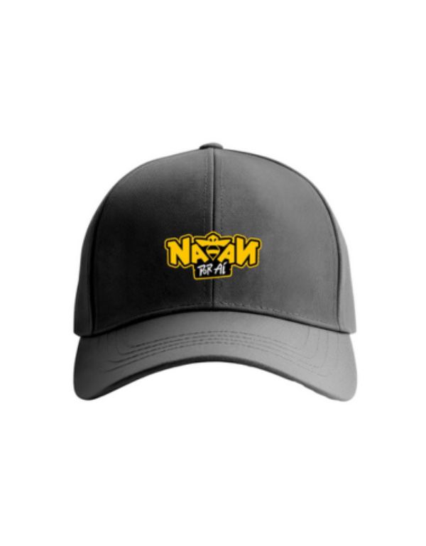 Boné Bordado Cinza Natan Por Aí Logo?