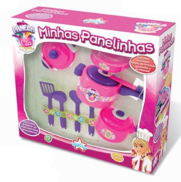 Kit de Cozinha Infantil Minhas Panelinhas Big Star