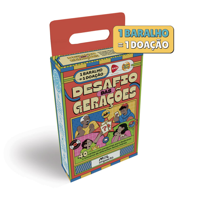 Baralho Infantil Desafio Das Geracoes MOL Impacto Editora MOL 0