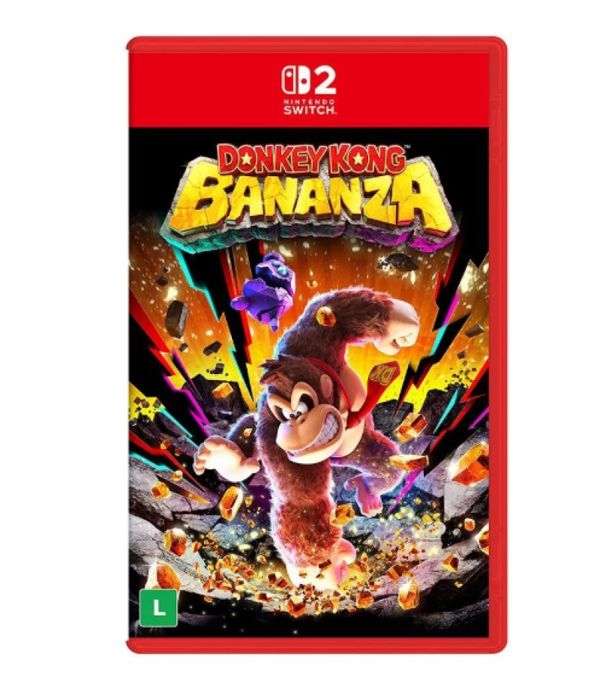 Jogo Donkey Kong Bananza Nintendo Switch 2
