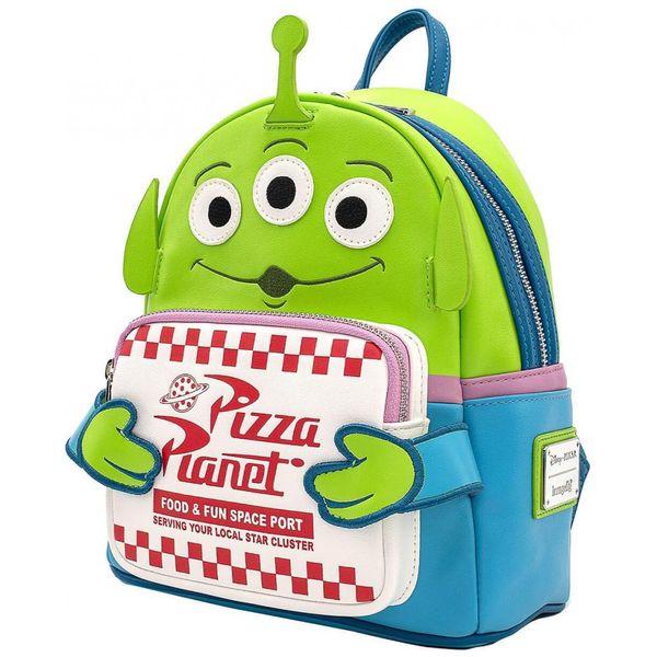 Mochila Escolar Infantil Loungefly Pixar Toy Story para Crianças a Partir de 10 Anos, Azul 110v