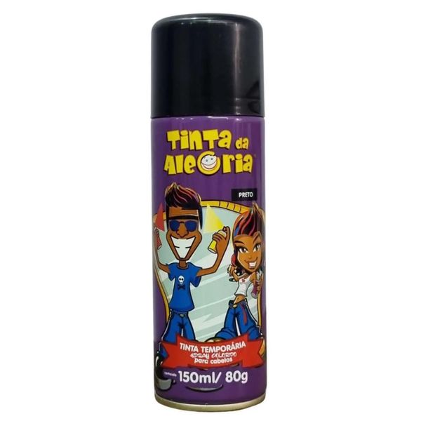 Preta Tinta Da Alegria 150Ml - Dalegria TAPRE15