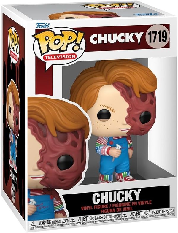 Funko Pop Chucky 1719 Com Rosto Derretido