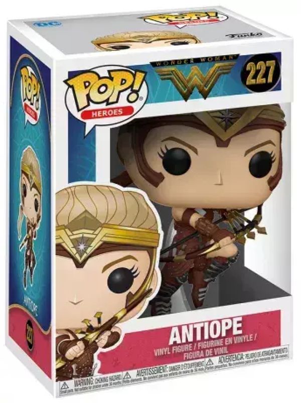Figura Funko Pop! DC Comics - # 227 Antiope Arqueira Amazonas de Wonder Woman (Mulher Maravilha) - Novo Original 1magnus