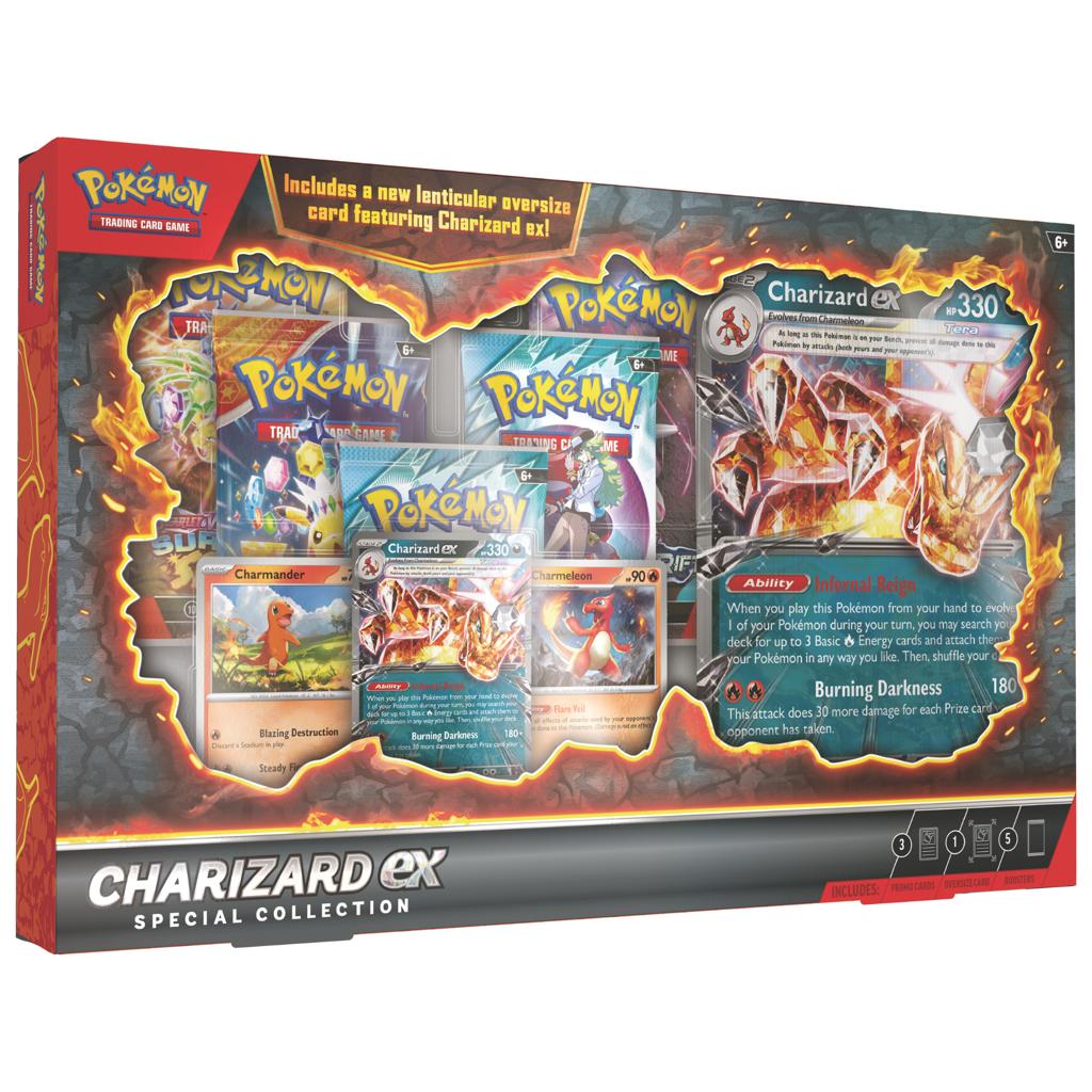 Conjunto De Cartas - Pokémon TCG - Charizard Ex Special Collection - Inglês - Galápagos