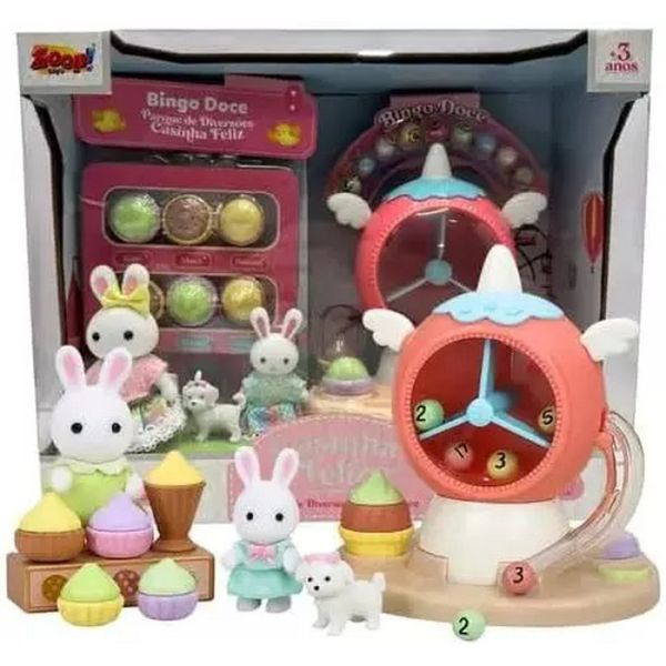 CASINHA FELIZ BINGO DOCE PARQUE DE DIVERSÕES - ZOOP TOYS