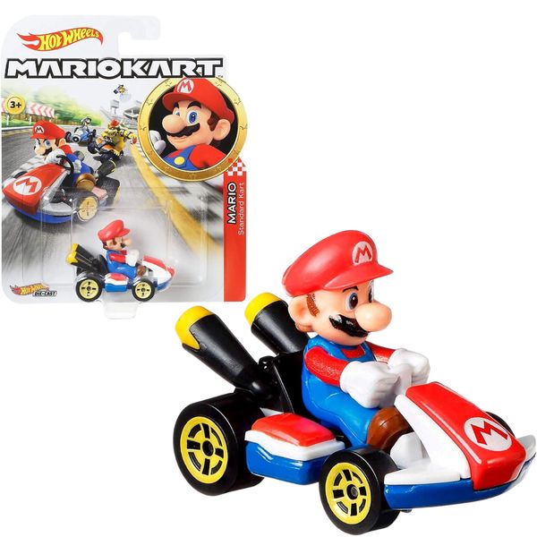 Hot Wheels Mario Kart Mattel Coleção Original 1magnus Mario