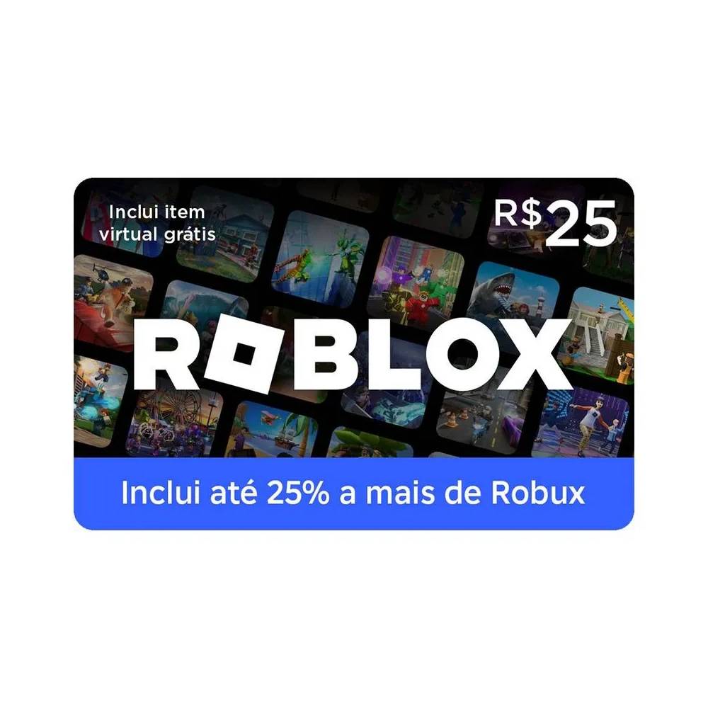 Qual o melhor videogame? Confira um guia completo sobre o assunto! 4 gift card digital roblox 25 1003144505 frente