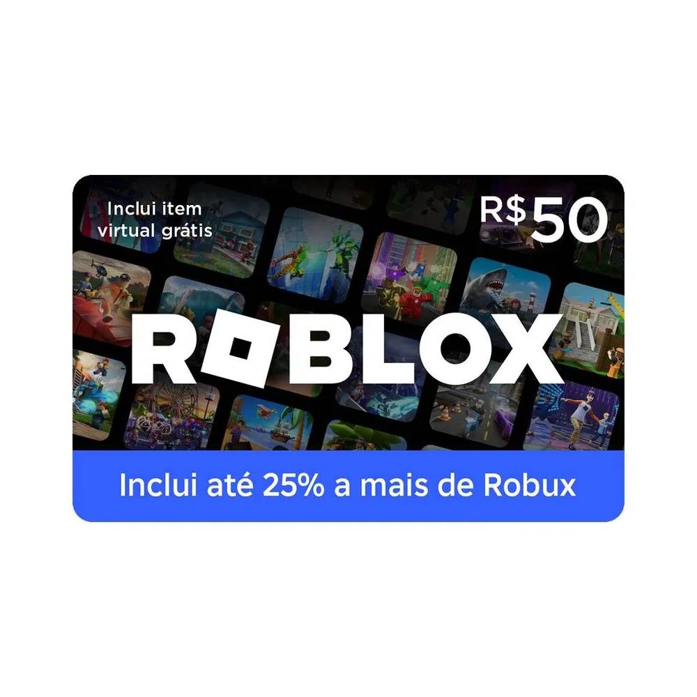 Qual o melhor videogame? Confira um guia completo sobre o assunto! 3 gift card digital roblox 50 1003144506 frente