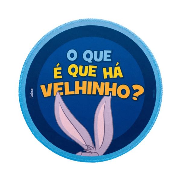 Mouse Pad Looney Tunes Pernalonga Redondo 23cm Letron