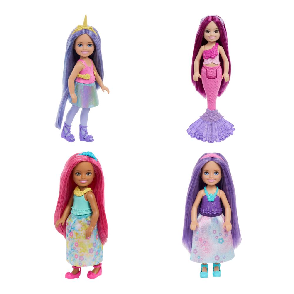 Boneca - Barbie - Chelsea - Fantasy - Com Looks Mágicos - Mattel - Modelos Unitários Sortidos