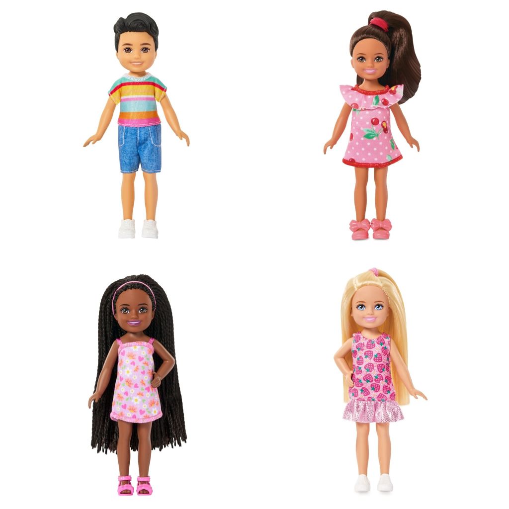 Boneca - Barbie - Chelsea - Sortida - Mattel - Modelos Unitários Sortidos
