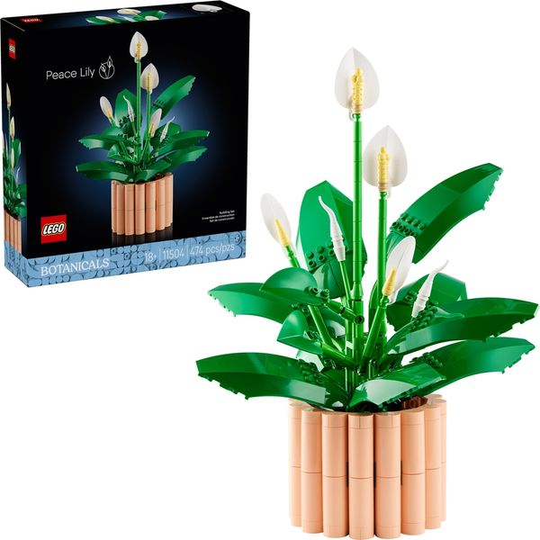 Lego Botanicals Lirio da Paz 11504 com 474pcs