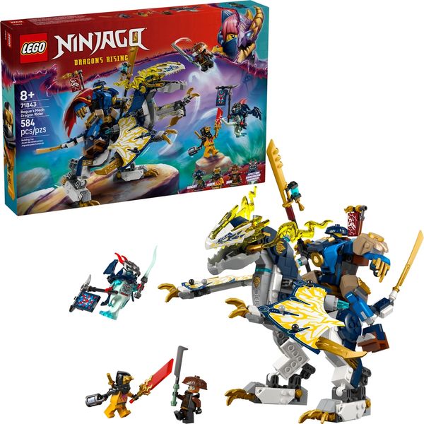 Lego Ninjago Meca Condutor Dragão do Rogue 71843 com 584pcs