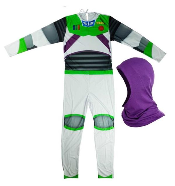Fantasia Buzz Lightyear Toy Story Adulto Com Gorro G