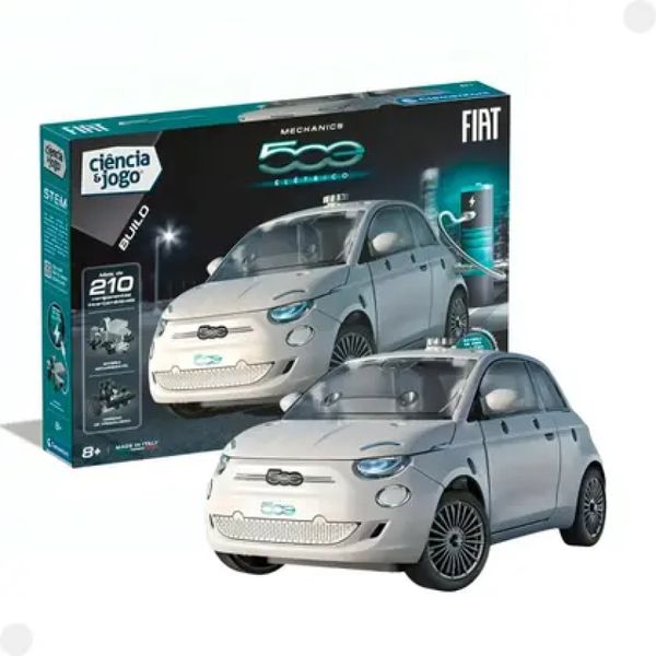 Laboratório Mecânica Fiat 500 Elétrico Ciencia e Jogo - Fun