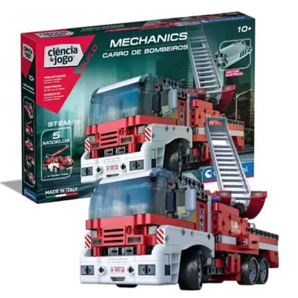 Laboratório Mecânica - Carro de Bombeiros - Ciência e Jogo - Fun
