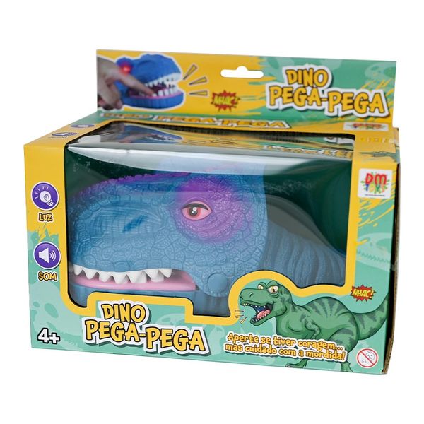 JOGO DINO PEGA PEGA (COR SORTIDAS) - DM BRASIL