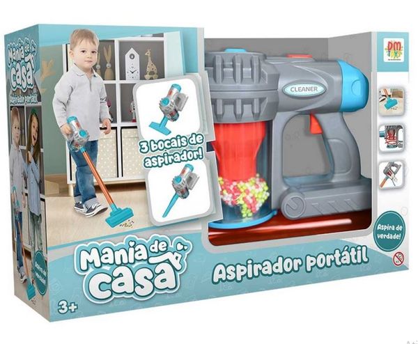 MANIA DE CASA ASPIRADOR AZUL - DM BRASIL