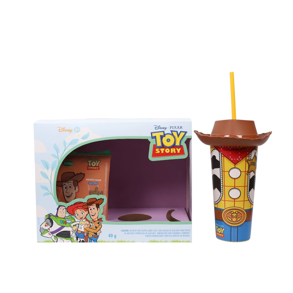 Home 54 Kit de Pascoa Copo Wood Toy Story 0